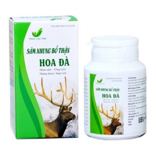 Sâm nhung bổ thận hoa Đà