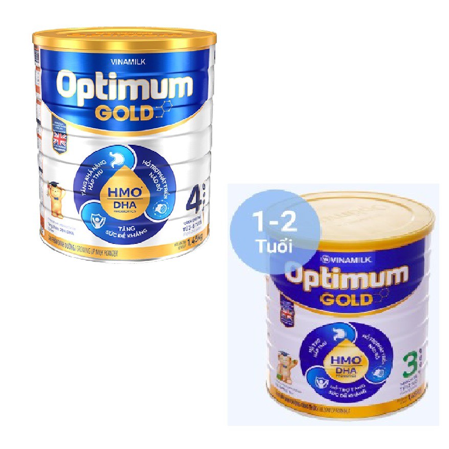 Sữa bột optimum 3/4 1kg5 (1450g) mẫu mới