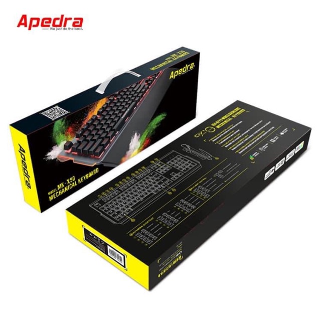 Bàn phím cơ chuyên game chính hãng APEDRA -X90