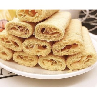 bánh quế trứng muối con vịt