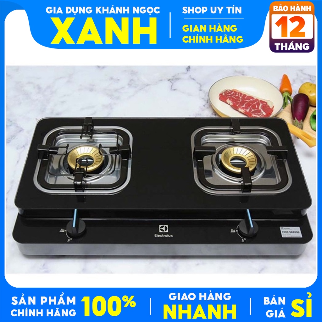 Bếp gas Electrolux ETG 727GKR-Chính Hãng Mới 100% +Tặng Dây gas-tiết kiệm gas,đánh lửa Magneto