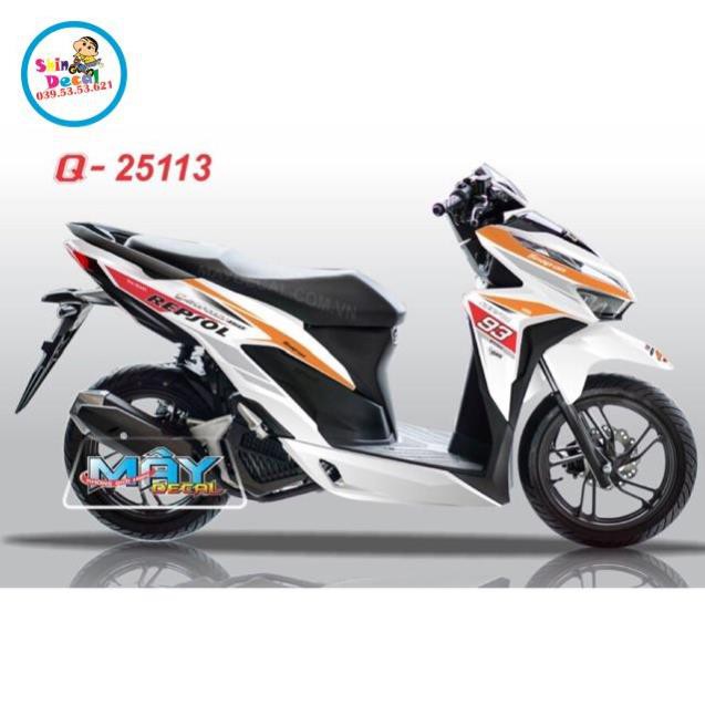 Tem rời Vario 150 Repsol 3 lớp ko bay màu