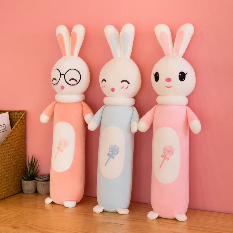 Gối ôm cho bé thỏ bông 60cm hàng cao cấp