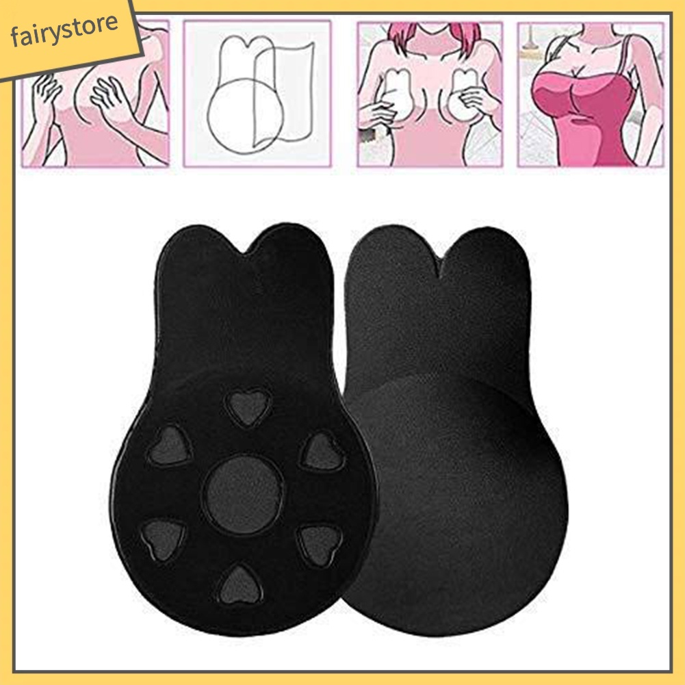 Cặp miếng dán nâng ngực phong cách tai thỏ cho nữ