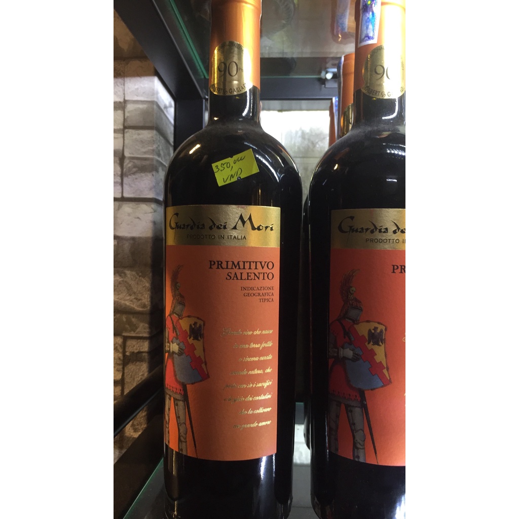 Vang Guardia dei Mori Primitivo Salento - Ý 750ml