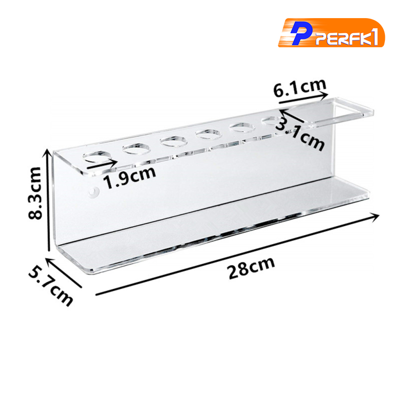 Hot-Marker Pens Holder for Whiteboards, Wall Mount Dry Eraser Organizer