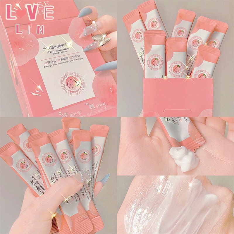 [Hàng mới về] Set 20 gói kem dưỡng da tay giữ ẩm chống khô/ nứt nẻ mới