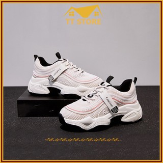 Giày sneakers nữ trẻ trung. độn đế 6cm tăng chiều cao. kiểu dáng thể thao sang chảnh thon gọn.