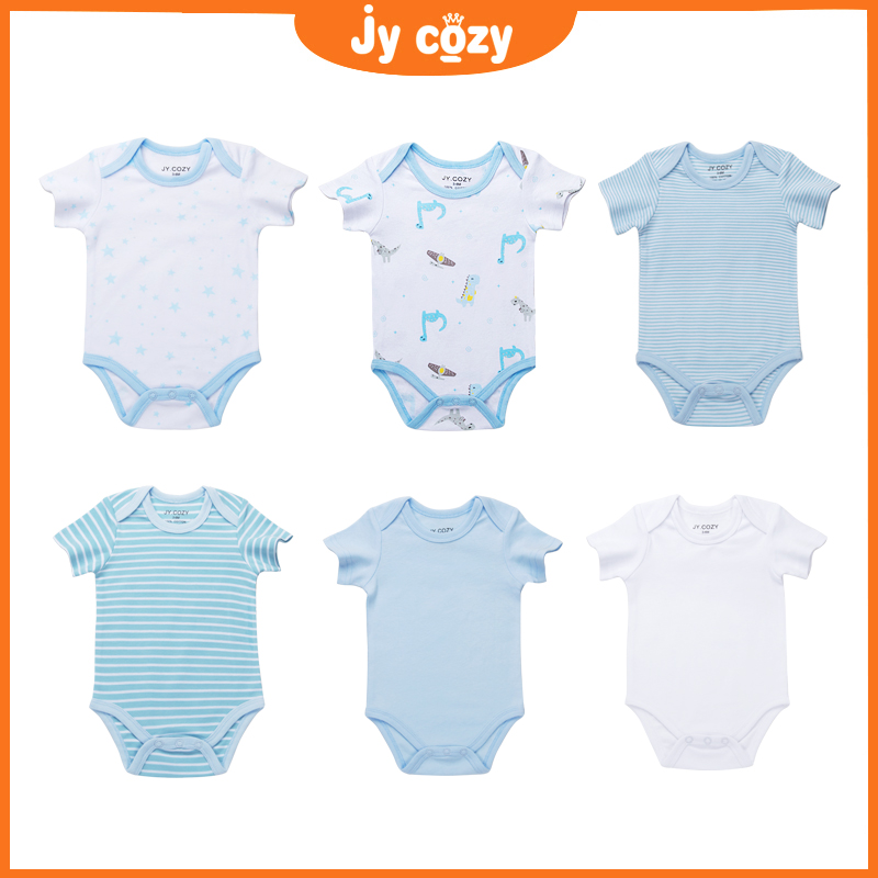  Romper chất cotton 100% xinh xắn dành cho bé 0-12 tuổi