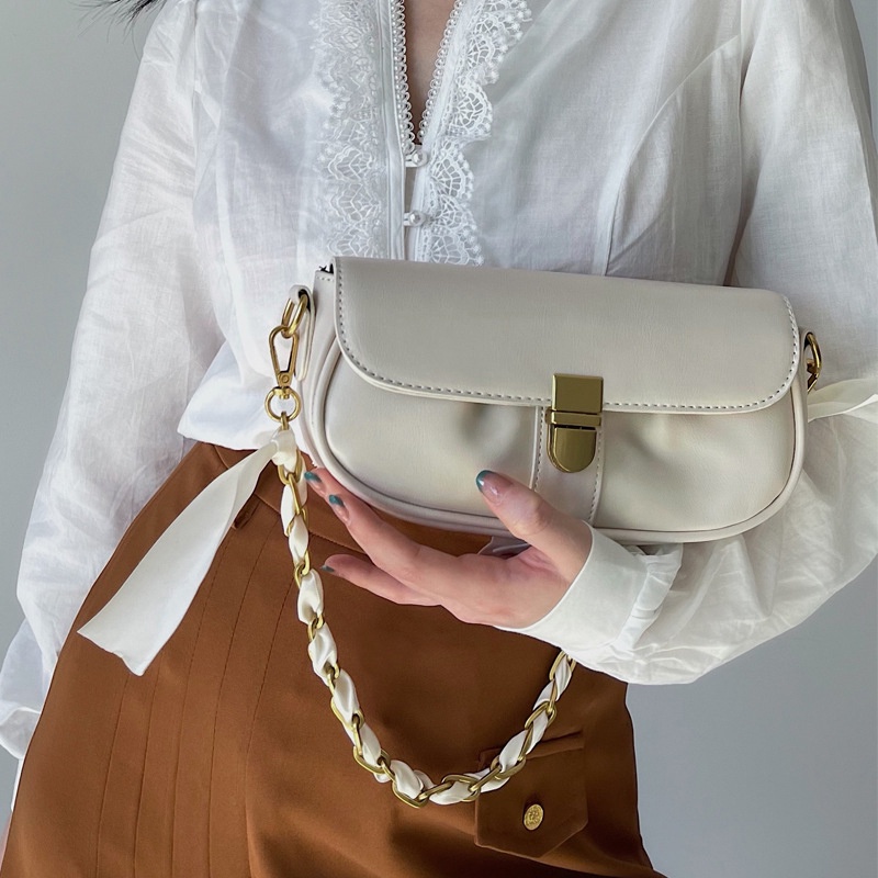 Túi đeo vai IELGY dáng vuông nhỏ phong cách Nhật Hàn thời trang dễ phối đồ