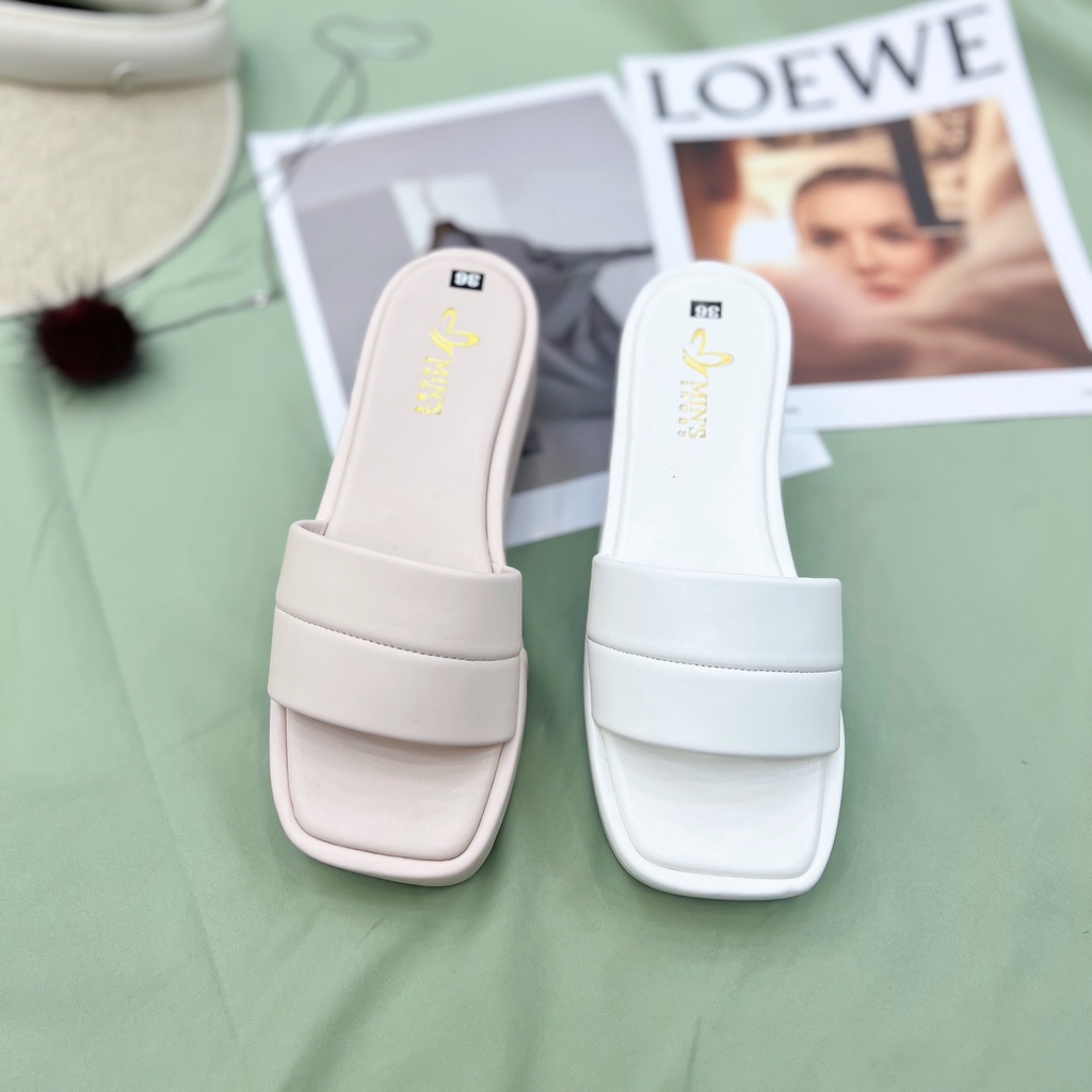 Min's Shoes - Dép Nâng Đế Kháng Nước Cao Cấp 103