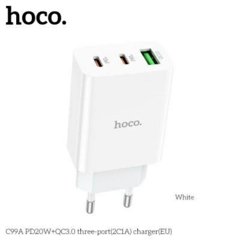 Củ sạc nhanh 20w hoco C99A cóc sạc nhanh PD 20W QC3.0 3A