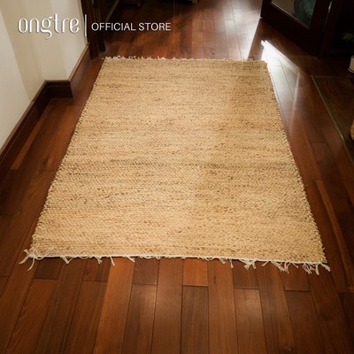 Thảm trải sàn lục bình hình chữ nhật trang trí nhà cửa decor phòng khách kích thước lớn 1m8x2m ONGTRE