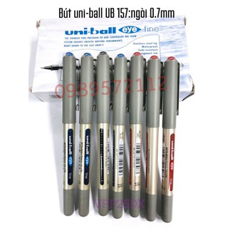 Bút uni-ball UB-157 ngòi 0.7mm.