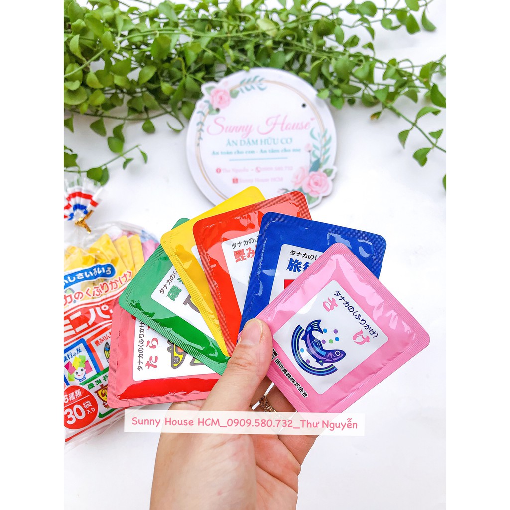 Gia Vị Rắc Cơm Nhật Bản 30 Gói Nhỏ