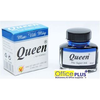 MỰC QUEEN 3 MÀU TÍM - ĐEN - XANH