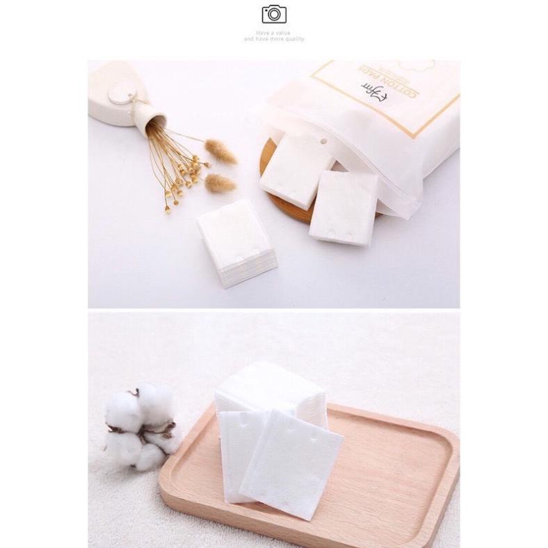 Bông Tẩy Trang Cotton 222 Miếng Hàng Nội Địa Trung  - LADY