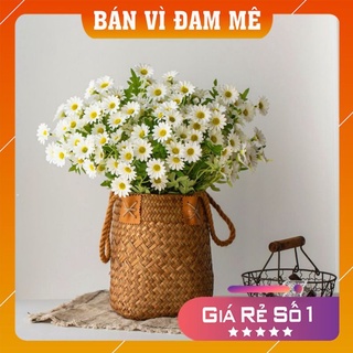 cành hoa cúc họa mi- hoa lụa giả ( ảnh thật)