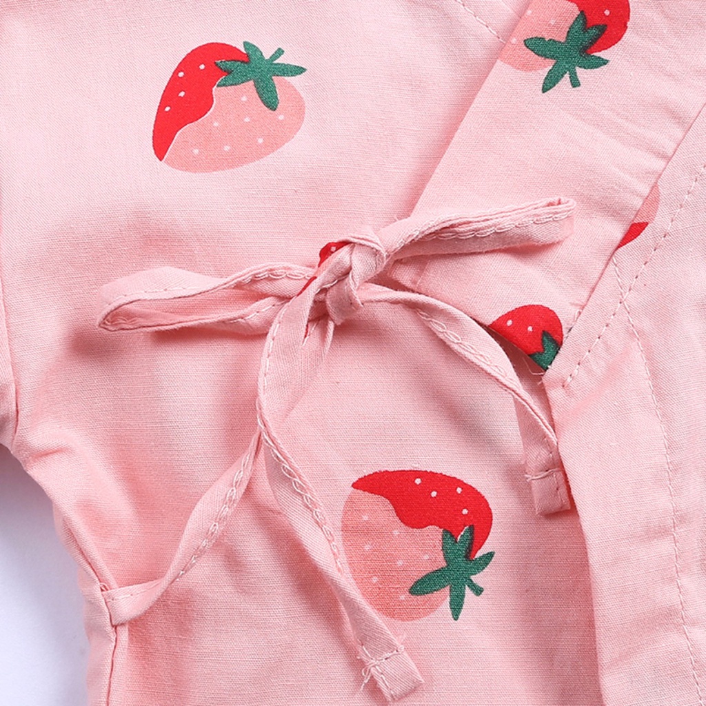 Bộ Đồ Ngủ Cộc tay Cho Bé, Set Bộ Pijama Yukata Phong Cách Nhật Bản, Chất Cotton Đũi Mềm Mát Cho Bé Trai, Bé Gái_Umeekids