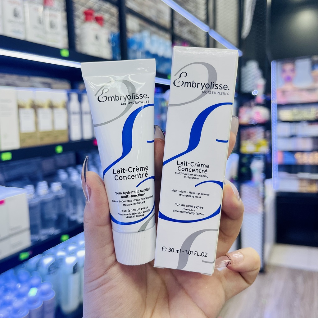 (Mẫu Mới) Kem Siêu Dưỡng Ẩm Phục Hồi Da EMBRYOLISSE Lait-Creme Concentre Moisturizing - Có Tem Phụ
