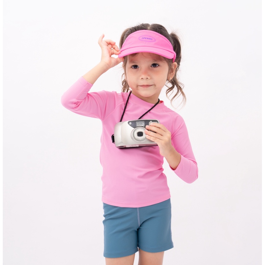 Bộ đồ bơi rời dài tay quần đùi cho bé trai bé gái - BU Aqua BU Baby