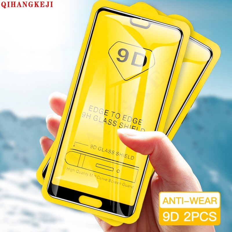 2 Chiếc 9D Full Cover Kính Cường Lực Samsung J4 J6 Plus J2 J4 J5 J7 Prime Pro Core A12 A22 A32 A52 A72 A42 Bảo Vệ Màn Hình