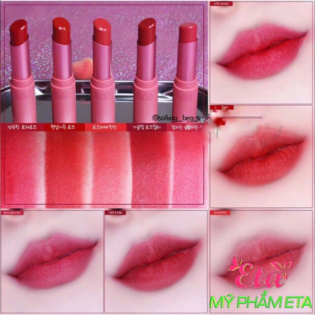 Son thỏi Black ROUGE ROSE Velvet Lipstick siêu lì mịn môi màu thời thượng | BigBuy360 - bigbuy360.vn