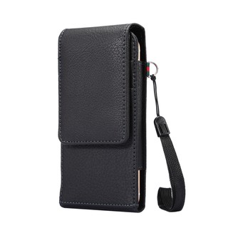 Bao da điện thoại dọc có ngăn đựng thẻ và kẹp thắt lưng kèm dây đeo cho iPhone 8 7 6s Xiaomi Redmi 3x