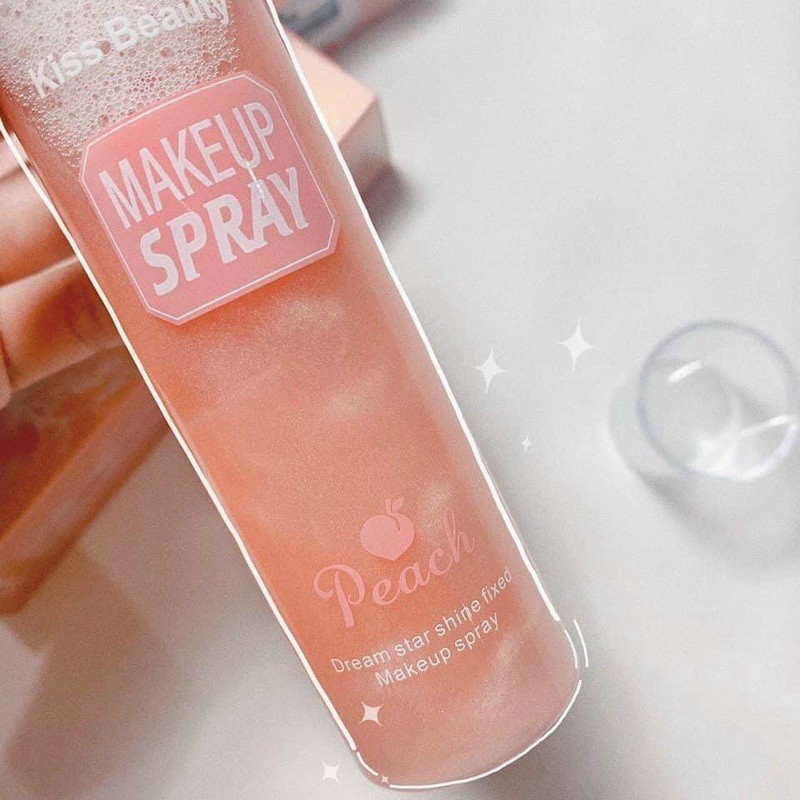 XỊT KHOÁ MAKE UP SPRAY PEACH | BigBuy360 - bigbuy360.vn