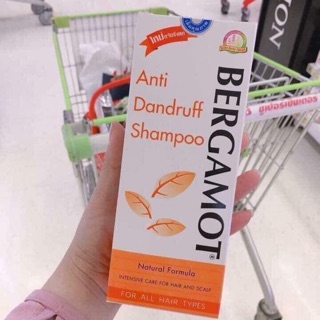 Dầu gội trị gầu thảo dược bergamot thái lan
