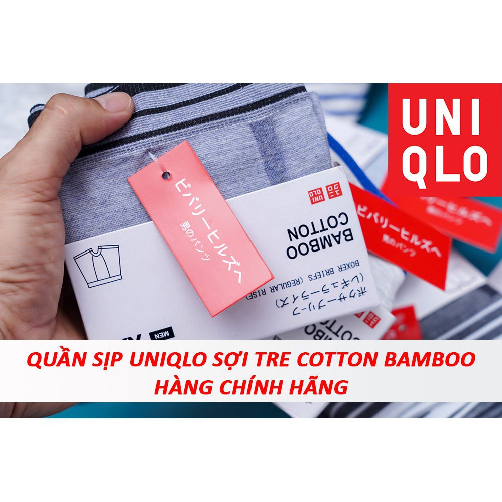 [GIÁ CỰC SỐC] [Hộp 5 chiếc] Quần Sịp Nam Boxer Uniqlo Nhật Bản