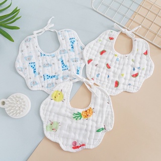 YẾM xô tròn buộc dây 8 lớp sợi tre mềm mại siêu thấm hút cho bé