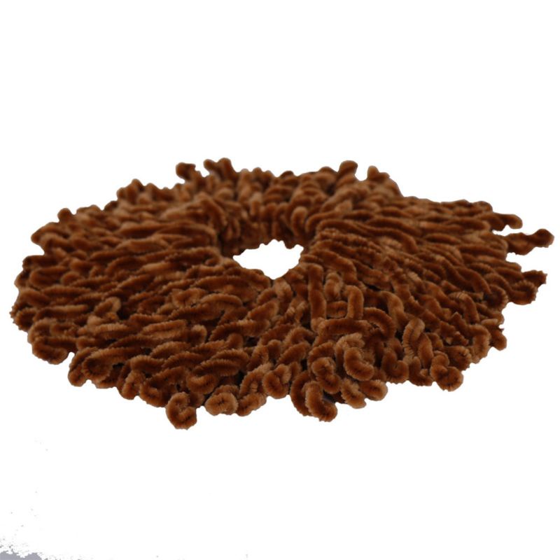 1 Dây Buộc Tóc Bằng Nhung Màu Trơn Thời Trang Dành Cho Nữ