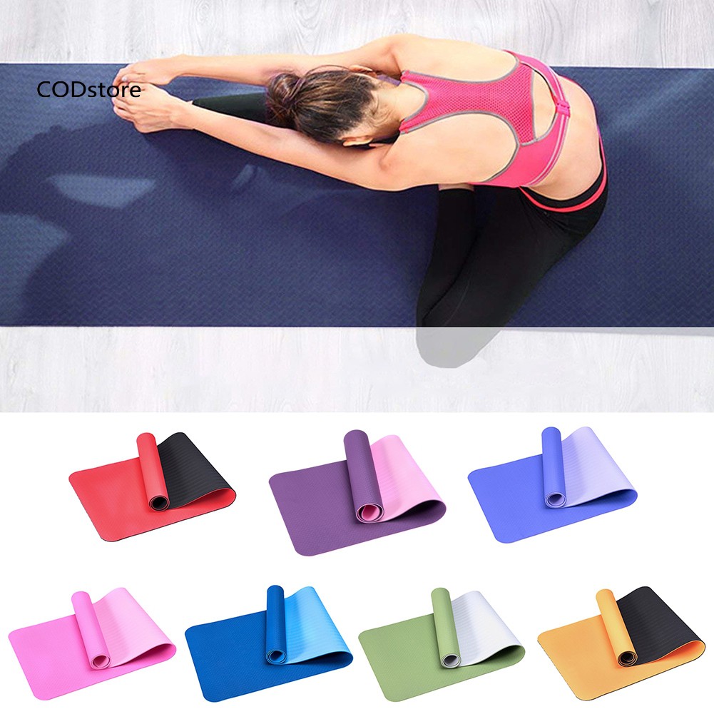 Thảm Tập Yoga Chống Trượt Dày 6mm