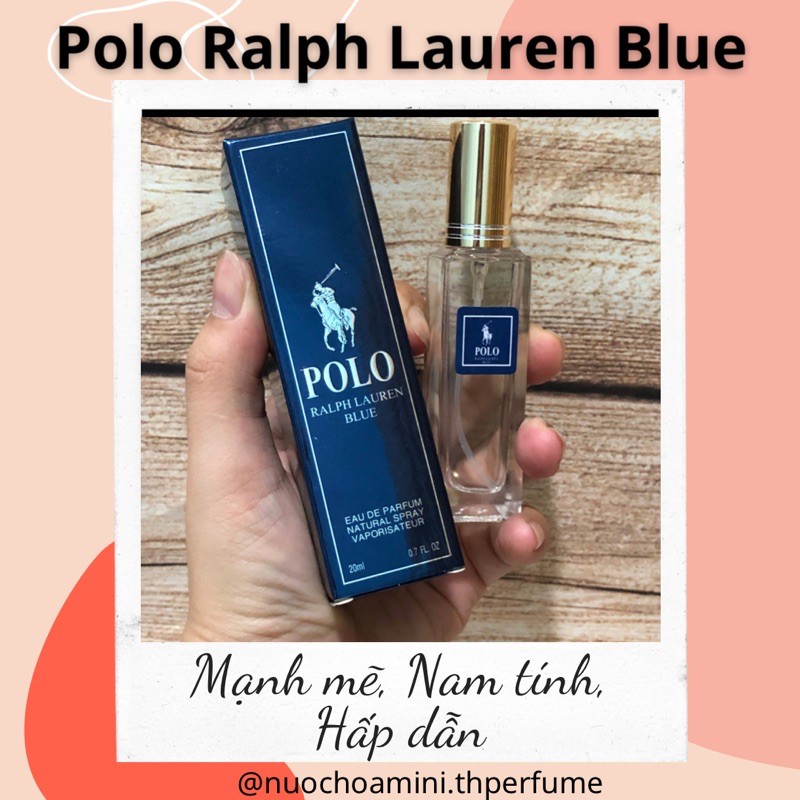 Nước Hoa Mini Nam POLO BLUE for Men 20ml (mẫu 5D)