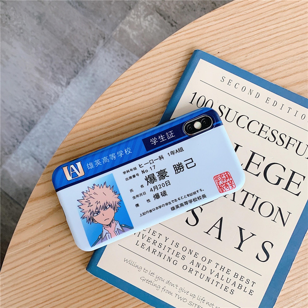 Ốp Điện Thoại Hình My Hero Academia Midoriya Katsuki Shoto Anime Cho iPhone 12 Mini 11 X XS Max Xr 6 6s 7 8 Plus
