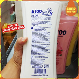 Sữa tắm sữa dê E100 1200ml