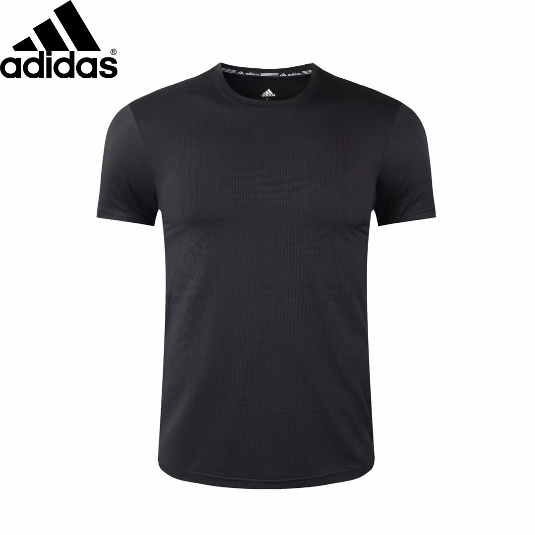 ADIDAS Áo Thun Nam Ngắn Tay Cổ Tròn Thời Trang 2021