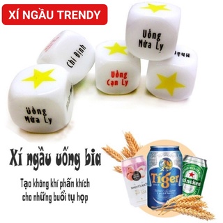 Xí ngầu uống bia, ăn nhậu - Trò chơi sát phạt vui nhộn
