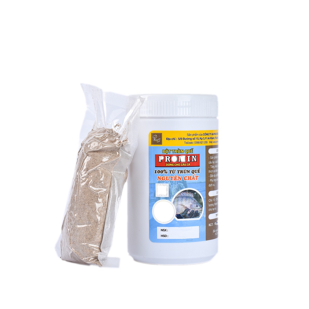 COMBO MỒI CÂU CÁ TRÙN QUẾ MINI 130K