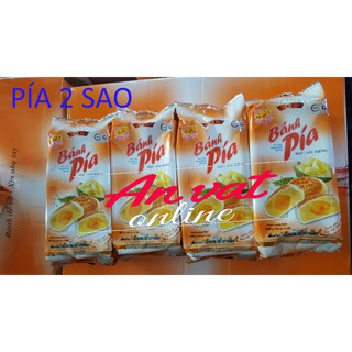 Bánh Pía 2 sao - Đậu xanh Sầu Riêng hoặc Môn Sầu Riêng [Hiệu Tân Huê Viên]