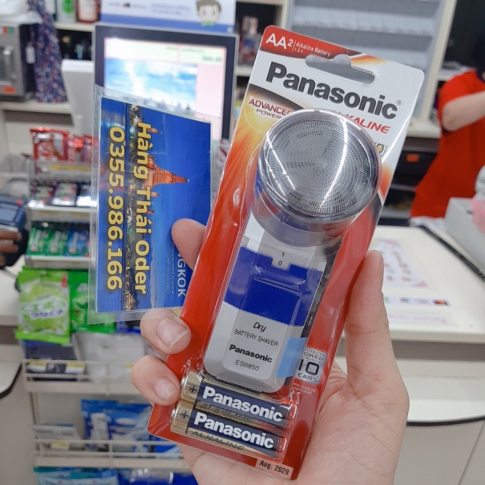 MÁY CẠO DÂU PANASONIC ES6850  THÁI LAN ( SIÊU BỀN)