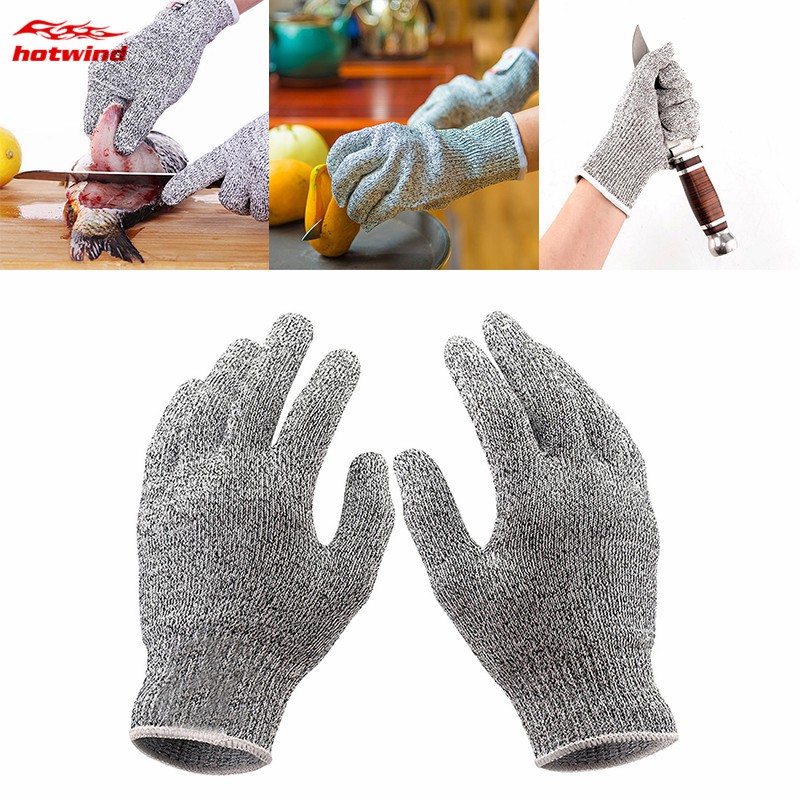 Đôi găng tay chống đứt an toàn thực phẩm cấp 5 tiện dụng cho nhà bếp