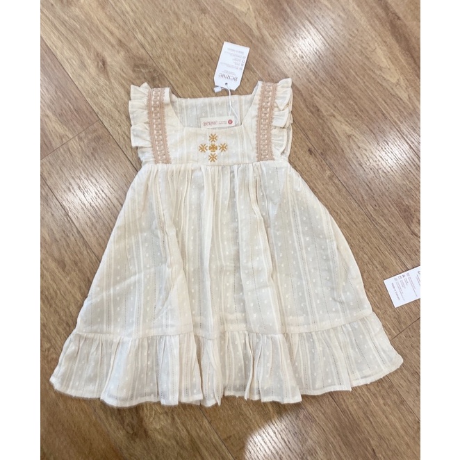 Váy ren baby doll thêu ngực