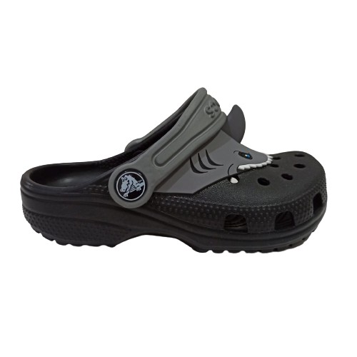 Crocs Hình Cá Mập 3d Xinh Xắn Cho Bé