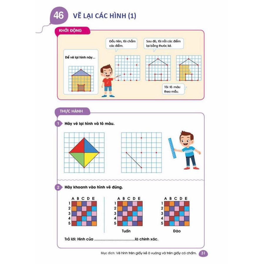 [Mã LIFEB04ALL giảm 10% tối đa 15K đơn 0Đ] Sách Maths Sắc màu Toán học Chinh Phục Toán Tư Duy 4-6 tuổi tập 2