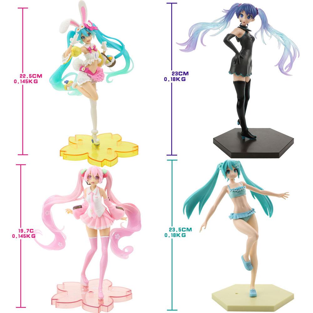IVORY Mô Hình Đồ Chơi Nhân Vật Hatsune Miku Bằng Nhựa PVC