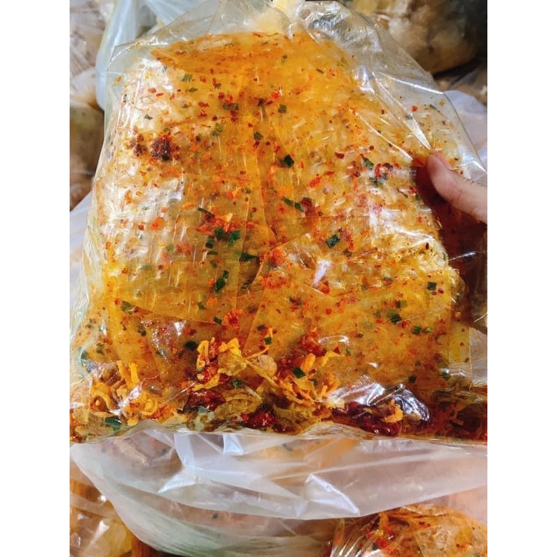 BÁNH TRÁNG LÁ SATE KHÔ GÀ