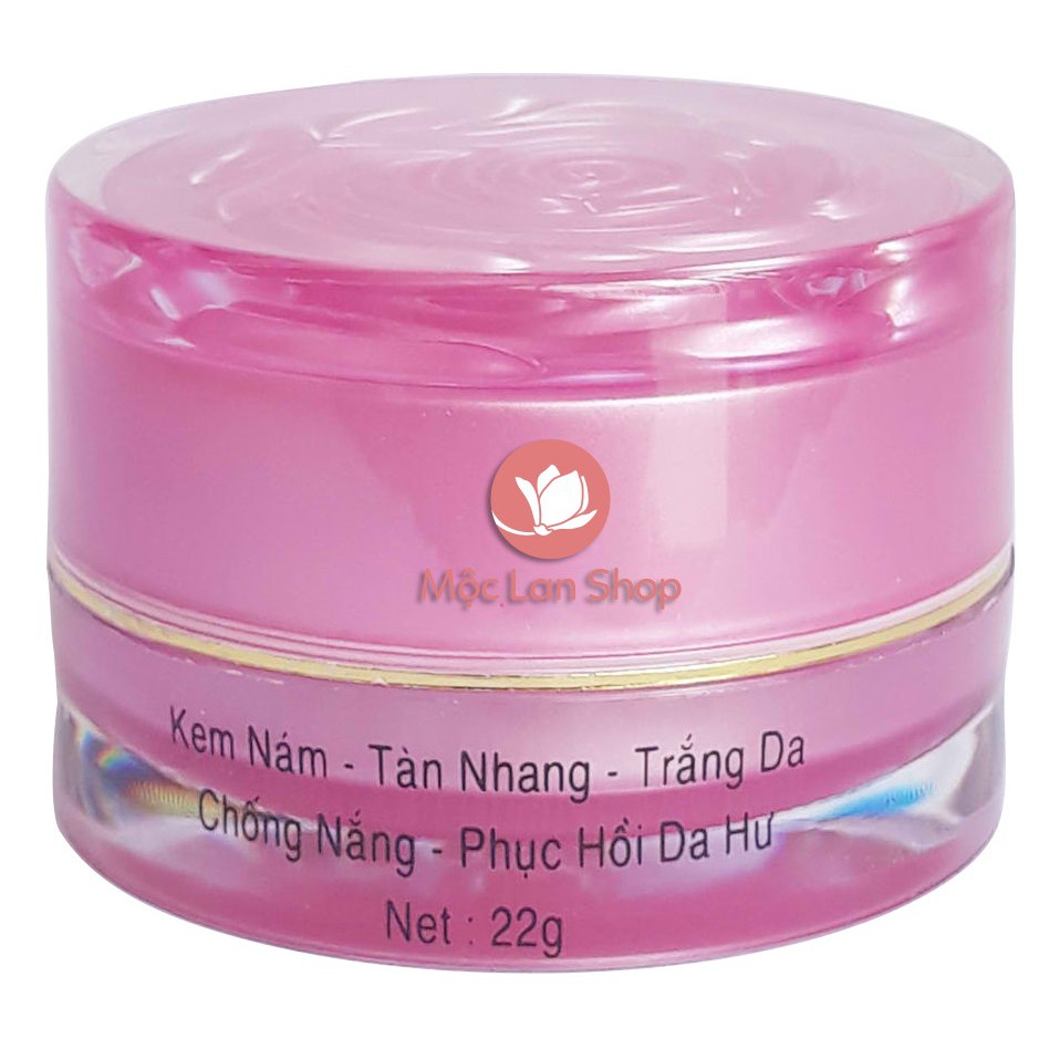 Kem nám tàn nhang, trắng da, chống nắng giúp ngừa lão hóa da - Kem Nano white 22g - Mỹ Phẩm Mộc Lan