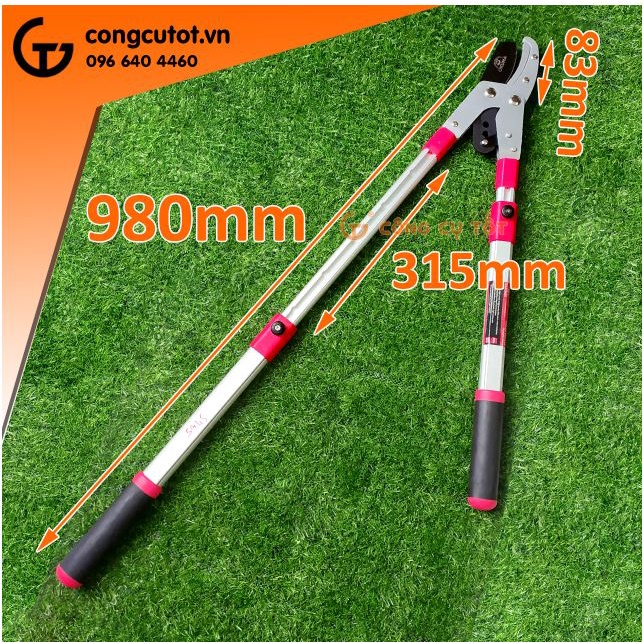 Kéo cắt cành cộng lực cán tăng 27inch OKUMA